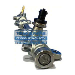 Рампа топливная дв.Cummins ISF 2.8, ГАЗель Бизнес, ГАЗель NEXT, Соболь Бизнес, Соболь NEXT с датчиком 3974092, 0281006364, ОРИГИНАЛ (Bosсh 0 445 224 059) Bosсh, ФРГ — ракурс 2
