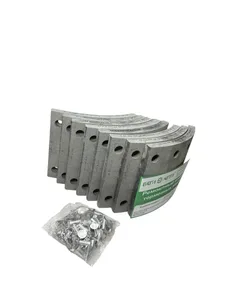 Накладка тормозная МАЗ (к-т 8шт) с заклепками, артикул 54326-3501105-CP