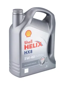 Масло моторное Shell Helix HX8 5W-40 SP, A3/B4 синтетика 4 л, артикул 550070336