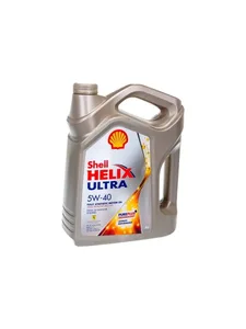Масло моторное Shell Helix Ultra 5W-40 SP, A3/B4 синтетика 4 л, артикул 550073588