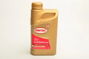 Масло моторное Sintec Platinum 7000 5W-30 SL/CF, A3/B4 синтетика 1 л, артикул 600143