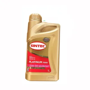 Масло моторное Sintec Platinum 7000 5W-30 SL/CF, А5/B5 синтетика 1 л, артикул 600157