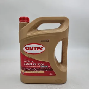 Масло моторное Sintec ExtraLife 7000 5W-40 SN/CF, A3/B4 синтетика 4 л, артикул 600254