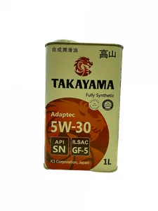 Масло моторное TAKAYAMA Adaptec 5W-30 SN, GF-5 синтетика 1 л, артикул 605584