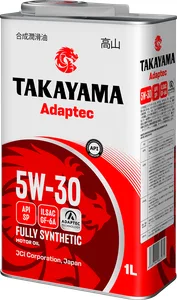 Масло моторное TAKAYAMA Adaptec 5W-30 SP, GF-6A синтетика 1 л, артикул 6056130