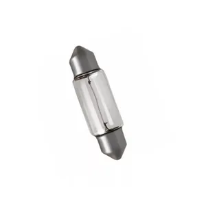 Автолампа C5W, 12V 5W, цоколь SV8.5 (39мм) (салон, номер.знак). 61205c(39)/10 "МАЯК" (уп. 10 шт)