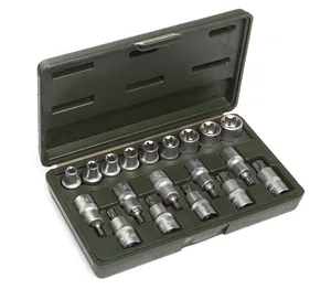 Набор головок TORX 19 предметов и головок со вставкой TORX 1/2", артикул 623719