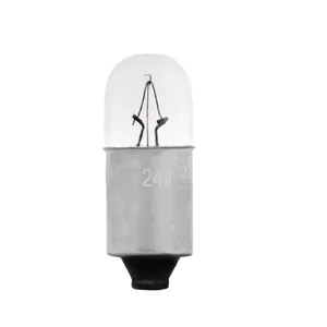 Автолампа T1W, 24V 1W BA9s (уп. 10 шт, цена за 1) . 62401/10 "МАЯК"