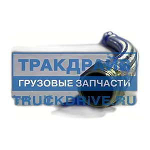 Шланг пневматический воздушный витой L=7,5м., штуцер, наружняя резьба М20х1,5мм., внутренняя резьба М16х1,5мм., черный, серый (ООО "ТИССАН"), артикул 65206-3506300 М