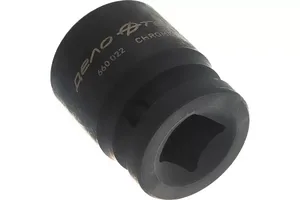Головка 6-гранная 1/2" х22 короткая, ударная, артикул 660022