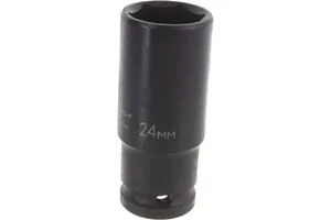 Головка 6-гранная 1/2" х24 длинная, ударная, артикул 660224