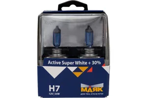 Автолампа H7, 12V 55W, цоколь PX26d Active Super White +30%. 72720ASW+30 "МАЯК"