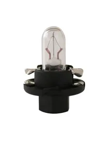 Лампа приборная 12Vх1,2W пластик. патрон B8,3d черный/серый, артикул 82123 Black/Grey