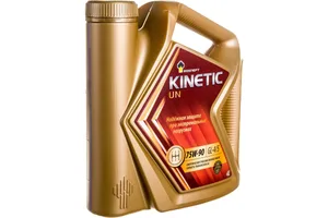 Масло трансмиссионное Роcнефть KINETIC MT 75W-90 GL-4 п/синтетика 4л, артикул 88880K75900400