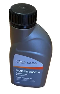 Тормозная жидкость LADA DOT-4 500 мл, артикул 88888-1000005-82