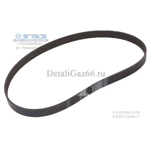 Ремень 1226 8PK генератора ПАЗ, КамАЗ дв. Cummins 6ISDe, 4ISBe, DAF, MAZDA, NISSAN, VOLVO, артикул 8PK1226