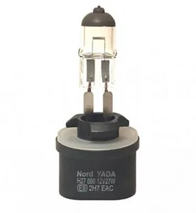 Автолампа H27W/1, 12V 27W, цоколь PG13 (прямой), "CLEAR". 900127 "Nord YADA" — ракурс 1