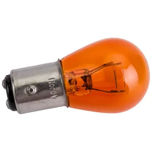 Автолампа PY21/5W, 12V 21/5W, цоколь BAY15d, (двухконт., ЖЕЛТАЯ). 900245 "Nord YADA"