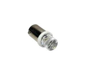 Автолампа T4W, 12V, BA9s, (светодиод Т8-03 1LED) конус белый 0.18W 4lm. 900284 "Nord YADA"