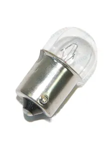 Лампа одноконтактная (габарит, поворот, стоп-сигнал) 12Vх10W (цоколь BA15s) R10W, артикул 92110