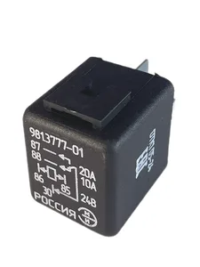 Реле 981.3777 5-и конт.с кроншт. (аналог 901.3747) 24v, 20/10 А, артикул 981-3777000
