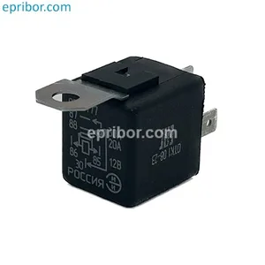 Реле 982.3777 5-и конт.с кроншт. и резистором (аналог 902.3747) 12v, 30/20 А, артикул 982-3777000