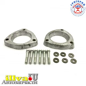 Проставки опор перед к-т 2шт, алюминий 20мм, MAZDA 3, Axella, FORD C-MAX 03-, Focus 04- (A21)