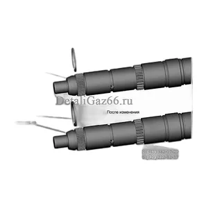 Вал вторичный КПП ГАЗель, Соболь NEXT Н/О тросовый привод КПП под кольцо А21R22-1701117-10 "Оригинал", артикул A21R22-1701105-40