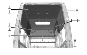 Держатель обивки крыши, артикул А31R23-5702054