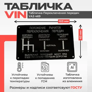 ТАБЛИЧКА РЕГУЛИРОВКИ РЕМНЕЙ БЕЗОПАСНОСТИ А67R43 3903218, артикул А67R43-3903218