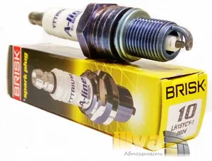 Свеча №10/ LR15YCY-1/ Brisk A-Line/ Honda, City,Civik,Jazz,Prelude,Toyota Corolla, артикул A-Line 10