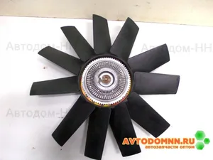 Вентилятор ГАЗ 33106 " Валдай", ГАЗон NEXT дв.Cummins 3,8 с вязкостной муфтой D450 mm (11-и лопастн.) (AM-82-050), артикул AM.3310-1308060