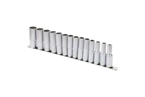 Набор головок 1/2" двенадцатигранных глубоких 14пр. (8-24мм) (ATAO089)