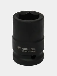 Головка ударная торцевая 3/4"DR шестигранная 23мм, L=56мм. AT-IS34-05 "AIRLINE"