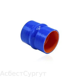 Патрубок демпфер d= 51 мм (L= 100мм) СИЛИКОН, артикул В 51-100