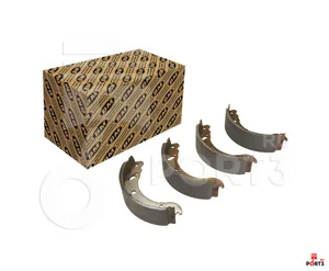 Колодки задние ГАЗ 3302, 2705, 2217, 2752, барабанные (к-т 4 шт). BS 1004 "BM"