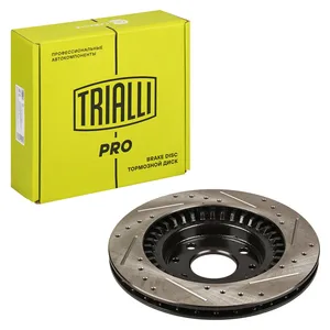 Диск передний торм. ВАЗ 2110-12, (R-14). PRO DF 0142s "TRIALLI" — ракурс 1