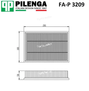 Фильтр воздушный. FA-P 3209 "PILENGA"