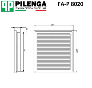 Фильтр воздушный VAG. FA-P 8020 "PILENGA" — ракурс 1