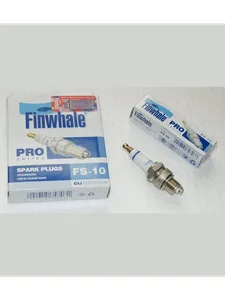 Свеча FS10 - ГАЗ 2410, 3102, 3110, УАЗ 3151, (дв. ЗМЗ 402) (к-т 4 шт). "Finwhale", артикул FS-10