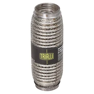 Гофра глушителя (Виброкомпенсатор) 50x200 Hydra/Wire Mesh (нерж. сталь). FT 0013 "TRIALLI"