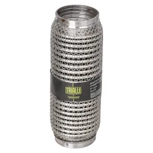 Гофра глушителя (Виброкомпенсатор) 60x230 Hydra, Wire Mesh (нерж. сталь). FT 0029 "TRIALLI"