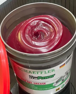 Смазка для подшипников SCHAEFFLER RED GEL GREASE NLGl-3 водостойкая 50000 км красная 5 кг, артикул GGNLGI3NLMPGL5