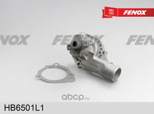 Водяной насос УАЗ 469, 3151, пласт.крыльчатка, (керам. сальник). HB6501 L1 "FENOX", артикул HB6501L1