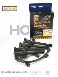 Провода высоковольтные ГАЗ, УАЗ, (дв. ЗМЗ 405, 406) "INTENSE". HL415 "HOLA" — ракурс 1