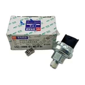 Датчик давления и температуры масла дв.YC6G260N-50, YC6MK320N-50, 4-е контакта, КОНВЕЙЕРНЫЙ ОРИГИНАЛ, артикул JA5YA-38231G0