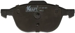 Колодки передние FORD Focus C-MAX, Focus II, дисковые (с антишумовой накладкой). KT 091401 "KRAFT"