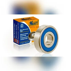 Подшипник генератора ВАЗ 2108-15, (инжектор), большой. KT 100525 "KRAFT"