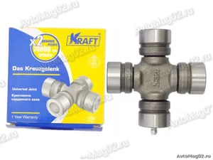 Крестовина ГАЗ 24, 2410, 3110, УАЗ, карданного вала (Н/О). KT 102003 "KRAFT"