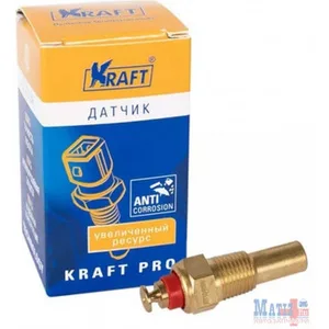 Датчик температуры CHEVROLET Lacetti, DAEWOO Lanos, Nexia, охлаждающей жидкости. KT 104893 "KRAFT"